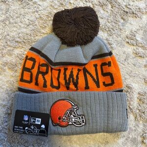 New Era Browns Knit Hat
